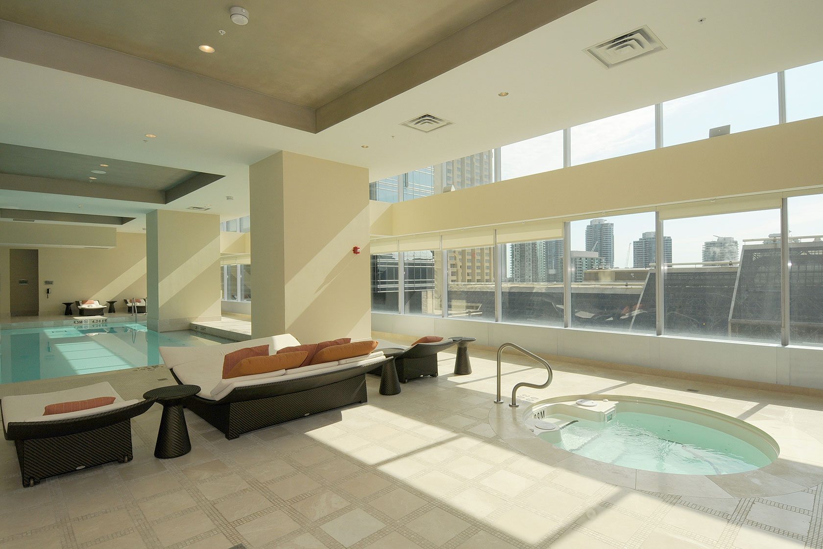 Residences at The Ritz-Carlton Condos Pool View Toronto, Canada