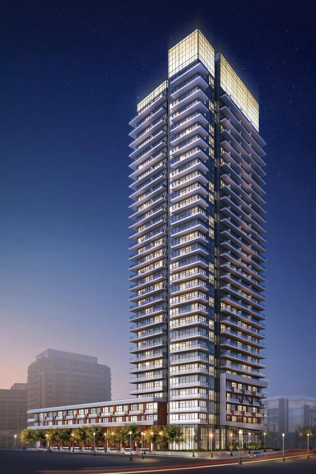 Fortune Condos Building View Toronto, Canada
