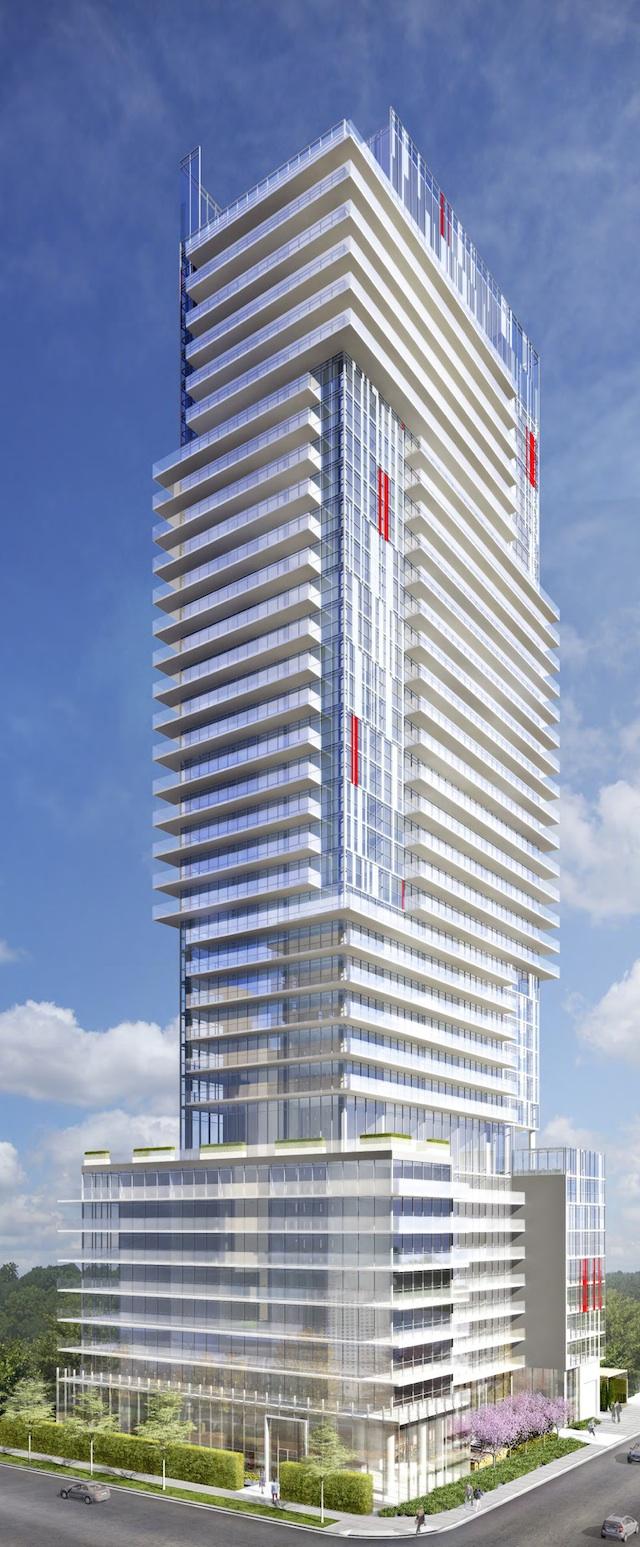 155 Redpath Condos Building View Toronto, Canada
