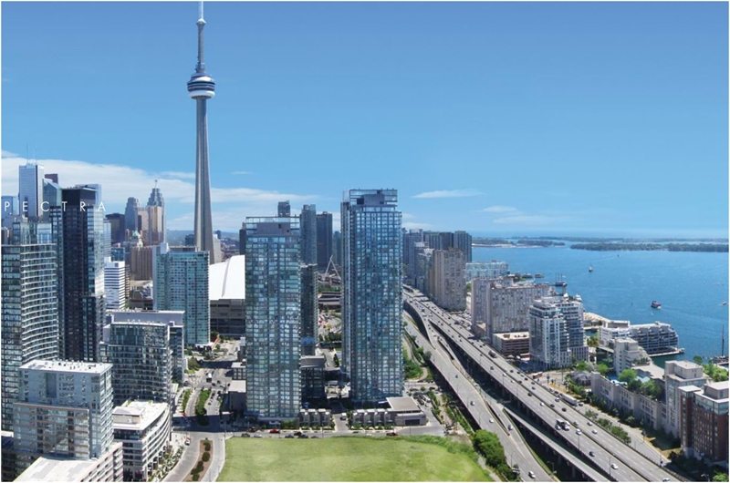 Spectra Condos Building View Toronto, Canada