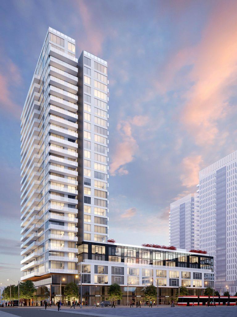 The Wyatt Condos Building View Toronto, Canada