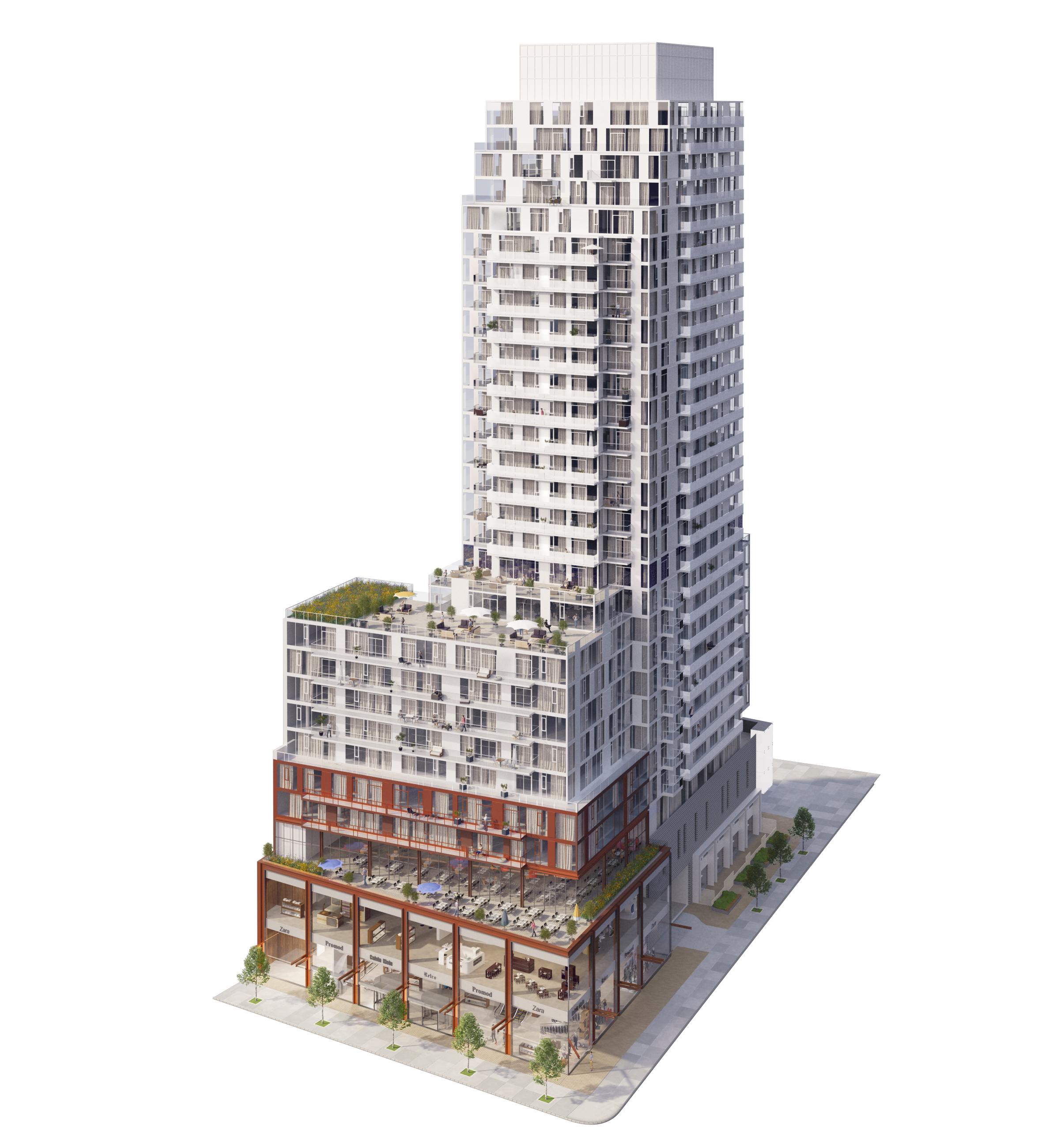 Whitehaus Condos Building View Toronto, Canada