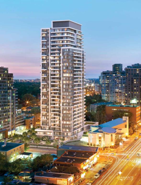 The Diamond Condos Building View Toronto, Canada