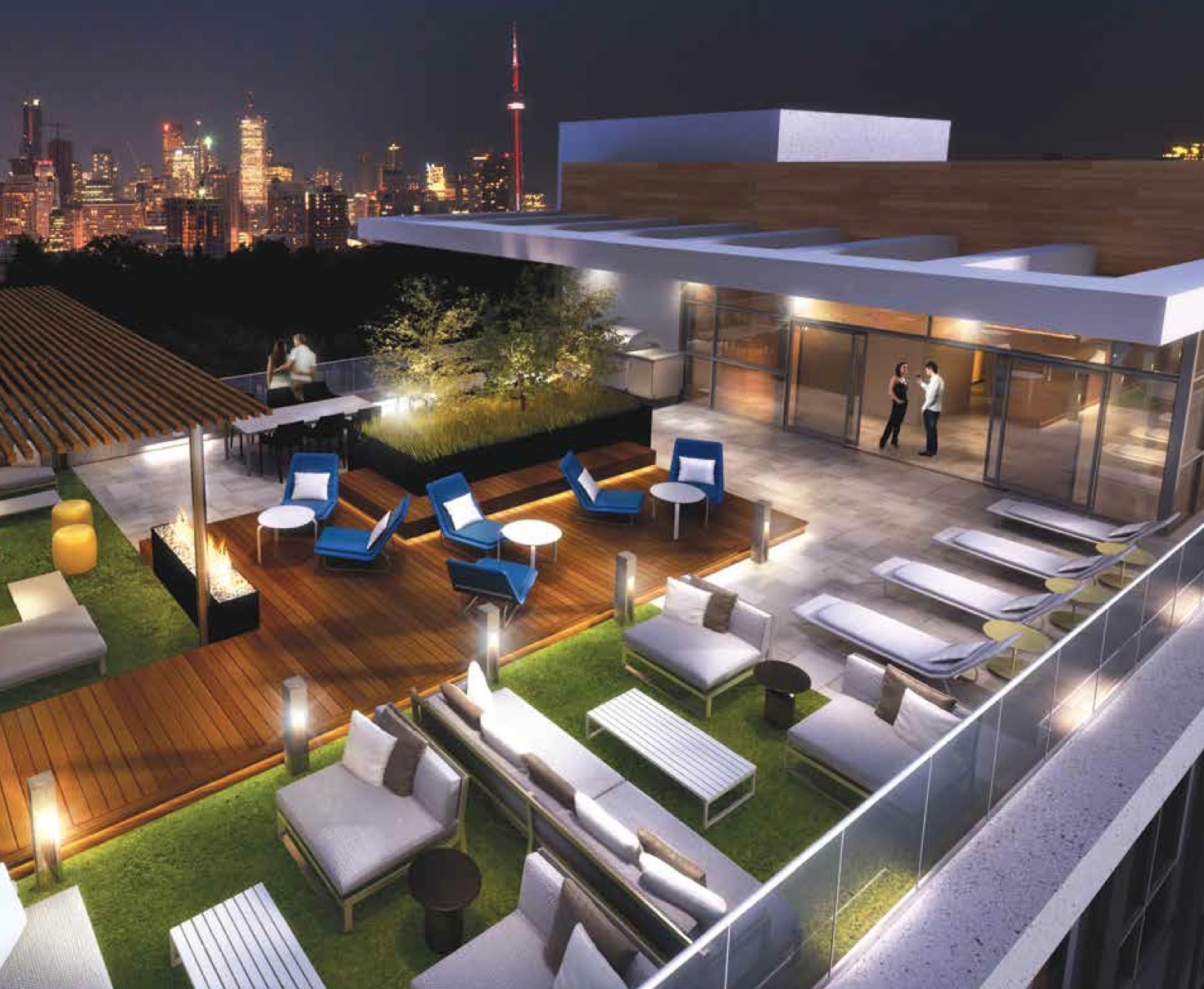 Zigg Condos Rooftop Party Toronto, Canada