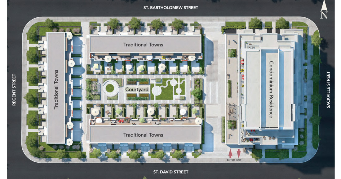 The Bartholomew Condos Property Plan Toronto, Canada
