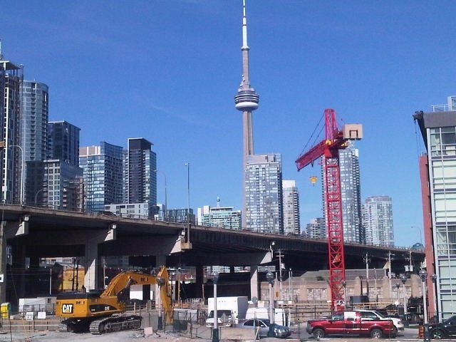 The Yards Condos Construction Toronto, Canada