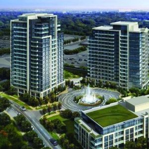Rendering of The Fountains Condos in Vaughan