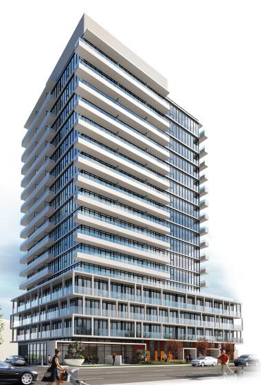Vivo Condos Building View Toronto, Canada