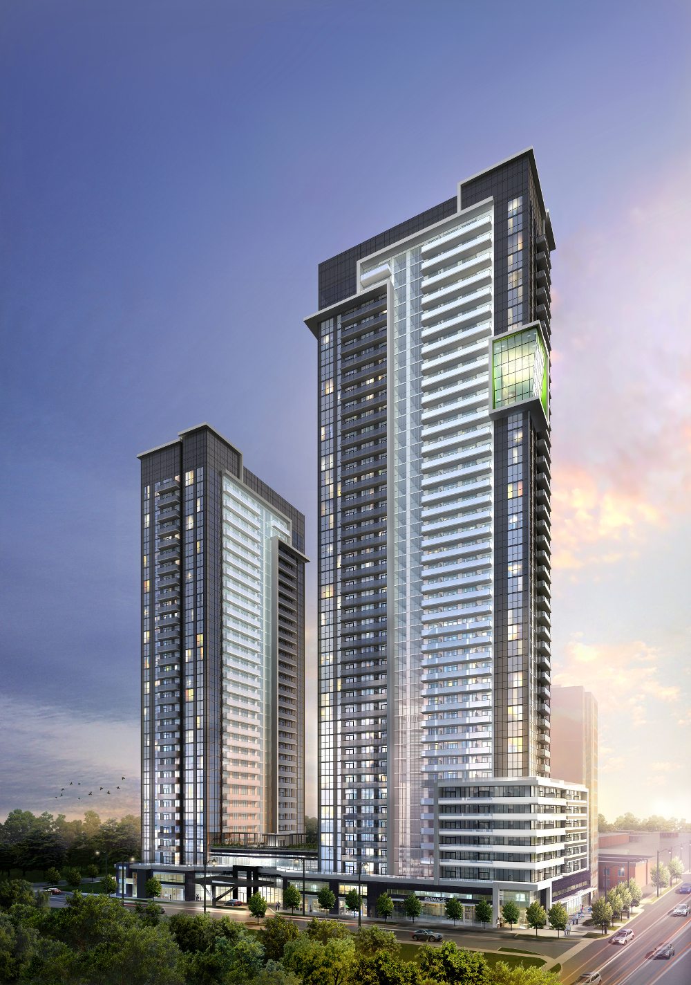 5959 Yonge Condos Building View Toronto, Canada