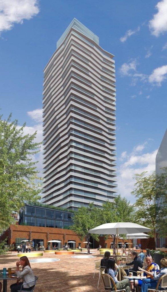Gooderham Condos Building View Toronto, Canada