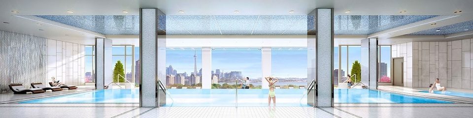 IQ Condos Phase 1 Condos Swimming Pool Toronto, Canada