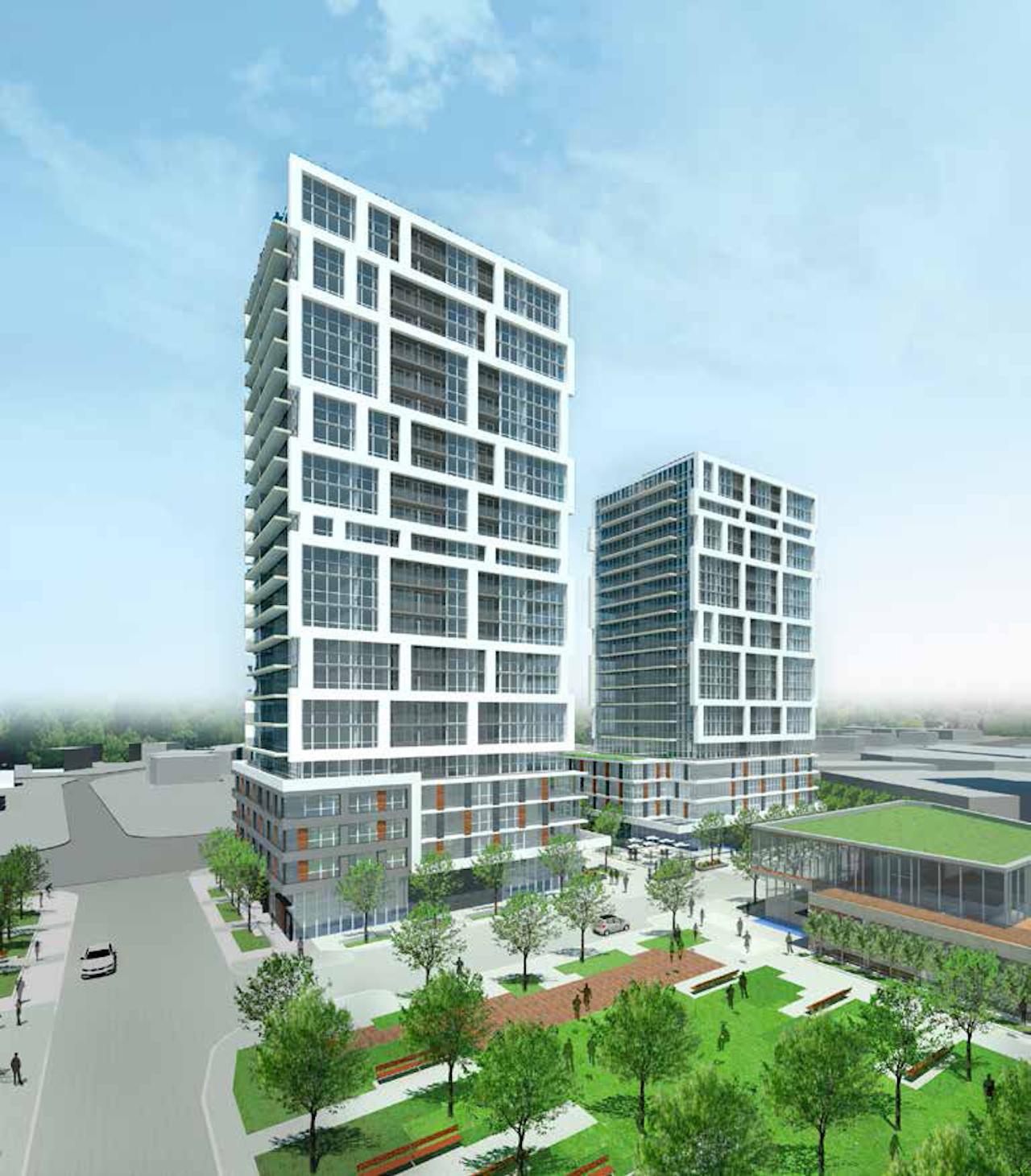 Kip District Condos Building View Toronto, Canada