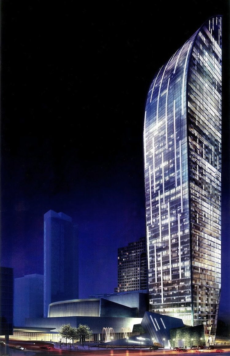 L-Tower Condos Building View Toronto, Canada