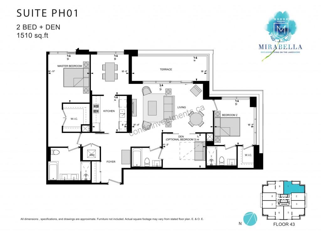 Mirabella Floorplans33 Condo Investments