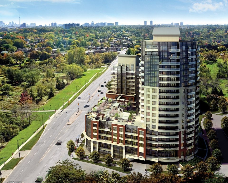 Perspective Condominiums Building View Toronto, Canada