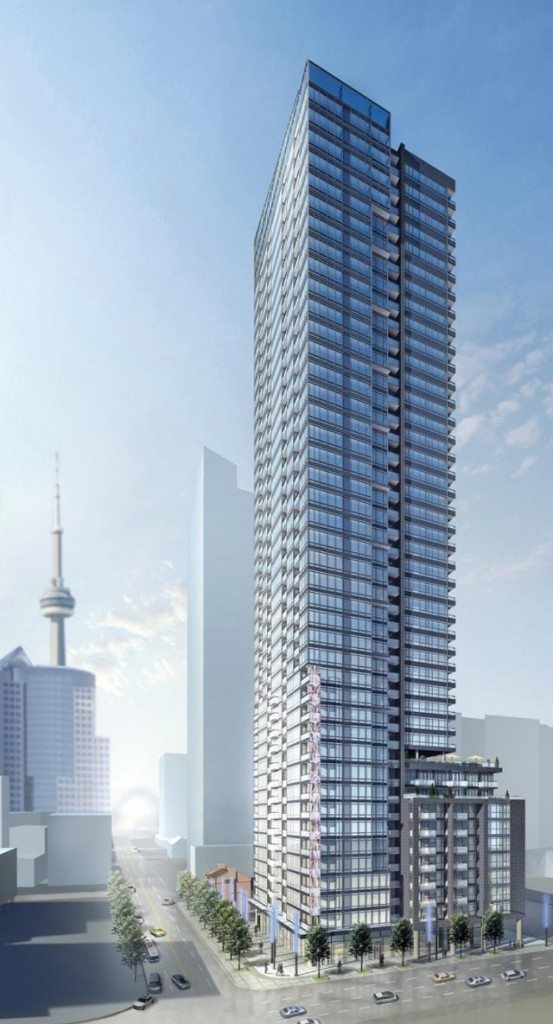 Pinnacle on Adelaide Condos Building View Toronto, Canada