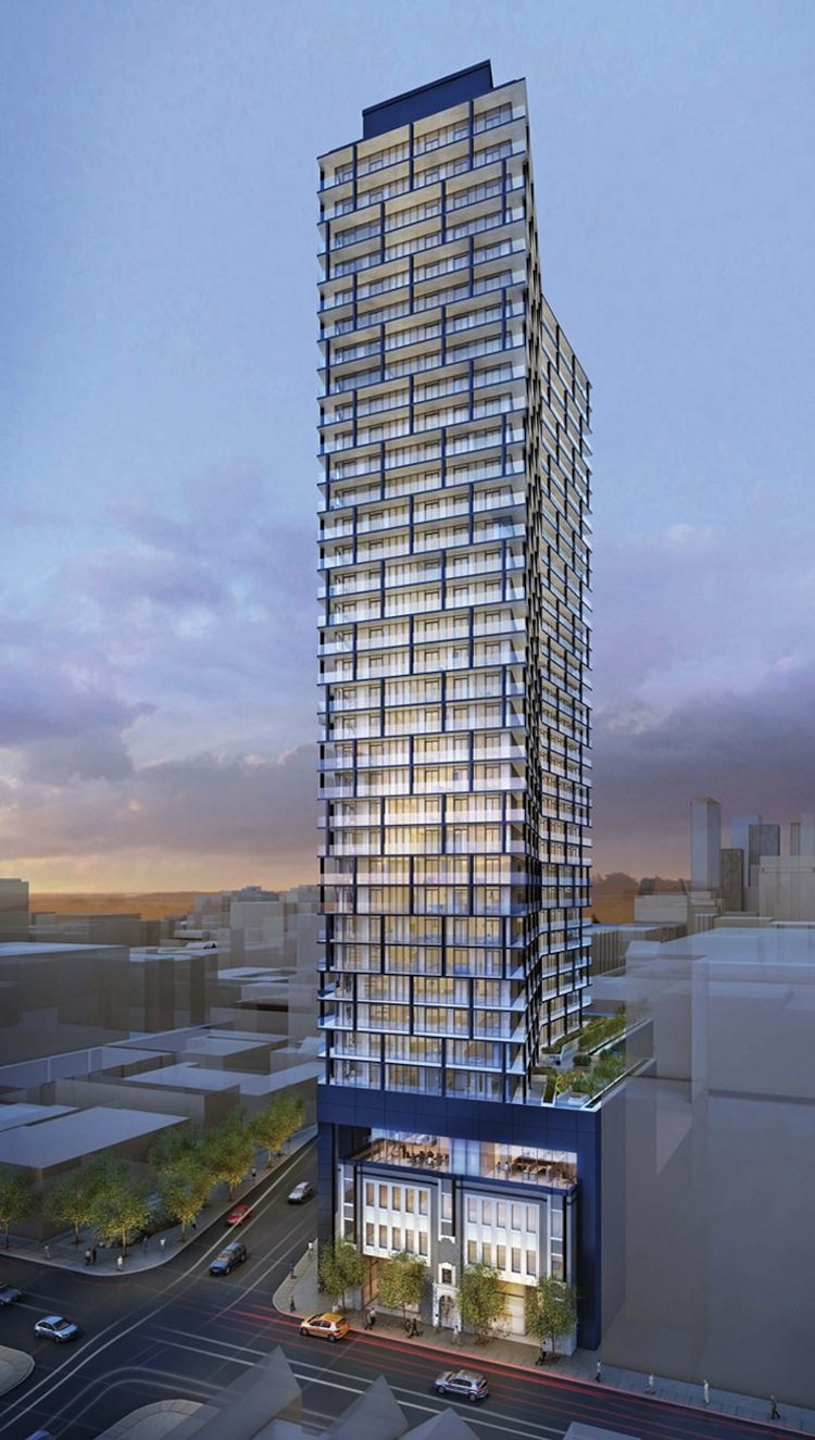 Tableau Condominiums Building View Toronto, Canada