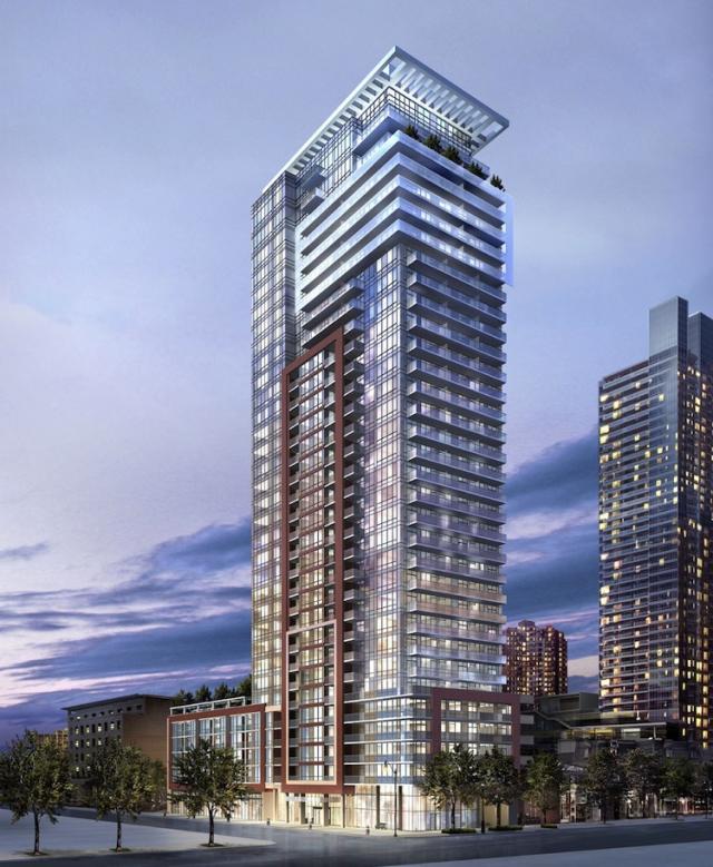 The Mercer Condos Building View Toronto, Canada