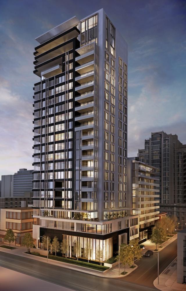 The St. Thomas Condos Building View Toronto, Canada
