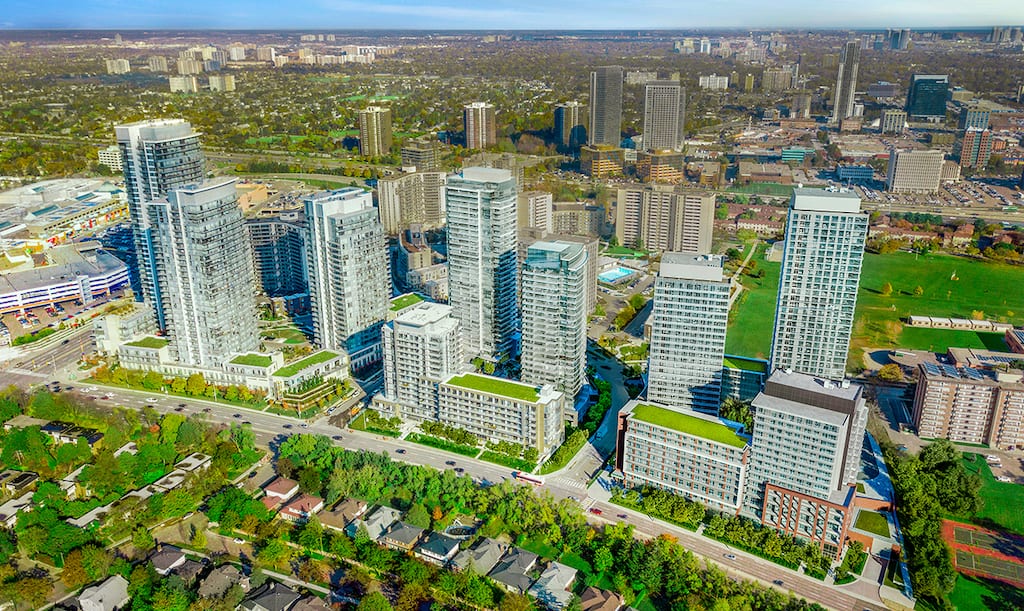 Masterplan of The Emerald City Condos Community in Toronto