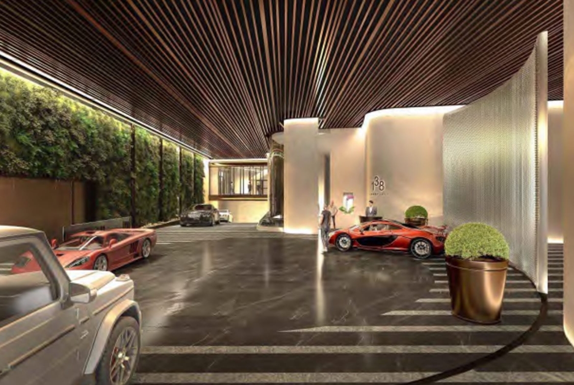 Rendering of 138 Yorkville Condos vehicle parking