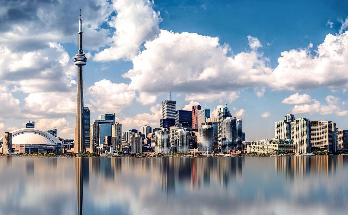 Waterfront Skyline of Toronto, Canada