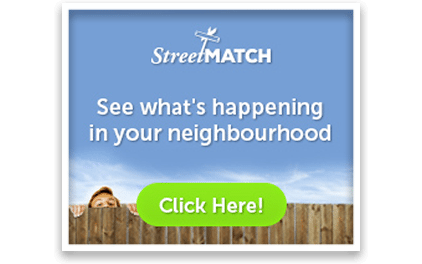 Click here to see what's happening in your neighbourhood