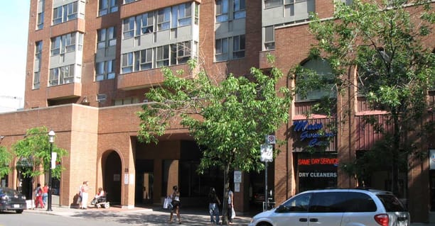 Exterior image of the 25 Elm Street in Toronto