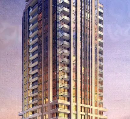 Exterior image of the 500 Saint Clair Avenue West in Toronto