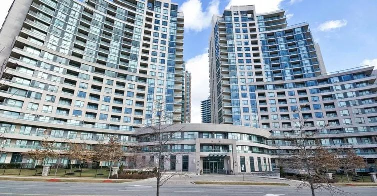 Exterior image of the C-Condominiums in Toronto