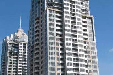 Exterior image of the Chrysler West Tower in Toronto
