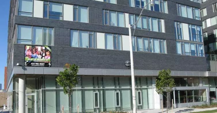 Exterior image of theDundas-Sackville Apartments 1 in Toronto