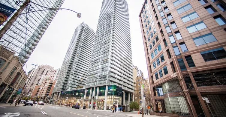 Exterior image of the Murano North Tower in Toronto