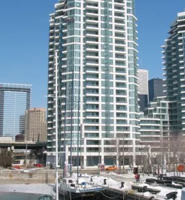 Exterior image of the Riviera 2 at Riverside Lofts Condos in Toronto