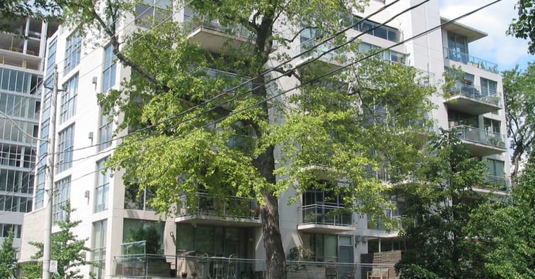 Exterior image of the Twenty Niagara Street in Toronto