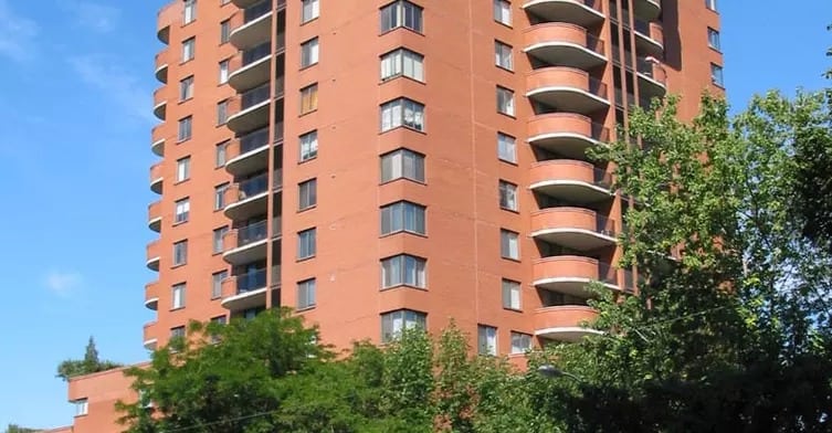 Exterior image of the Village Terraces in Toronto
