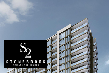 S2 at Stonebrook Exterior Rendering with Logo Overlay