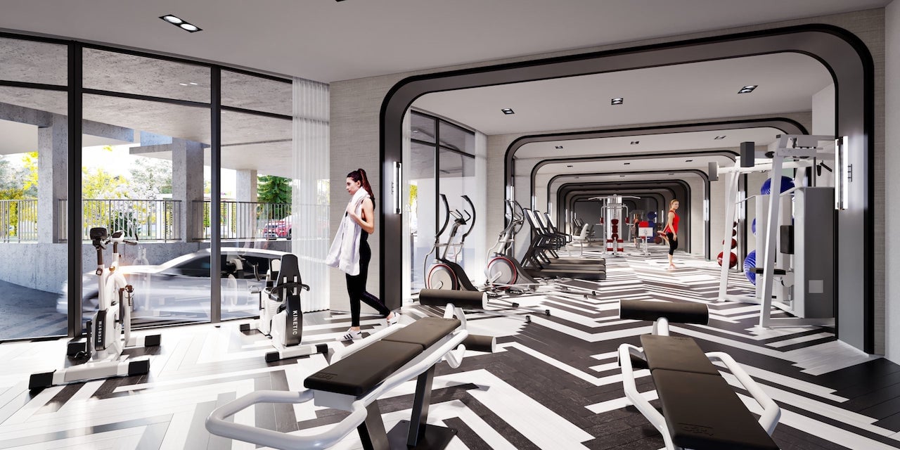 Rendering of The Dylan Fitness Centre