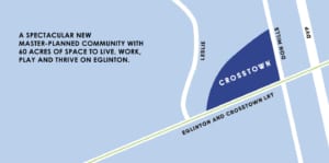 Crosstown Community Condos Main Intersections