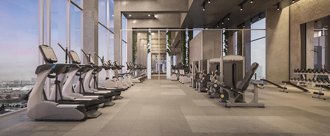 SXSW Condos and Towns Building Fitness Centre