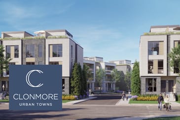 Exterior Rendering of Clonmore Urban Towns