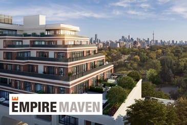 Rendering of Empire Maven Condos Toronto