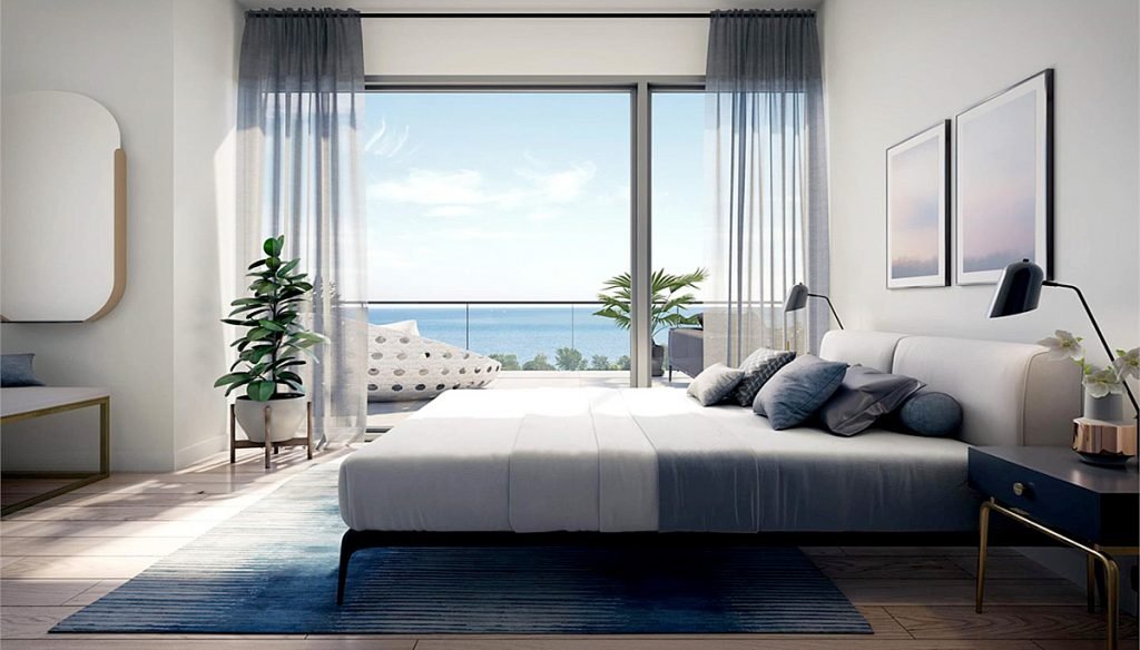 Unit Bedroom Rendering of Rise at Stride Condos