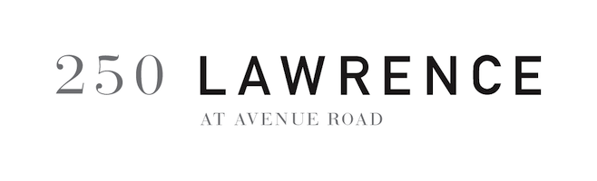 Logo of 250 Lawrence Condos on Avenue Road, Toronto