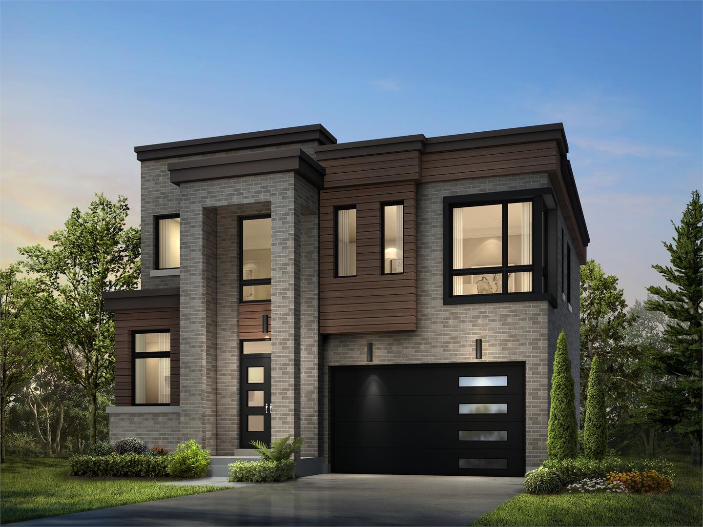 Exterior rendering of Frenchman's Bay detached home 2.