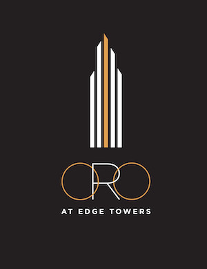 Logo of ORO at Edge Towers in Mississauga.