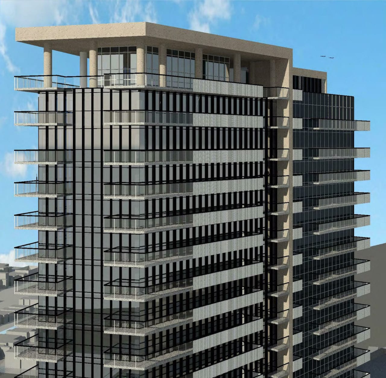 Rendering of The Dawes Condos Exterior 9