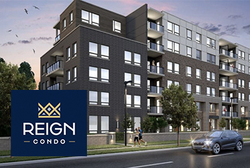 Reign Condos in Guelph by Reid's Heritage Homes.