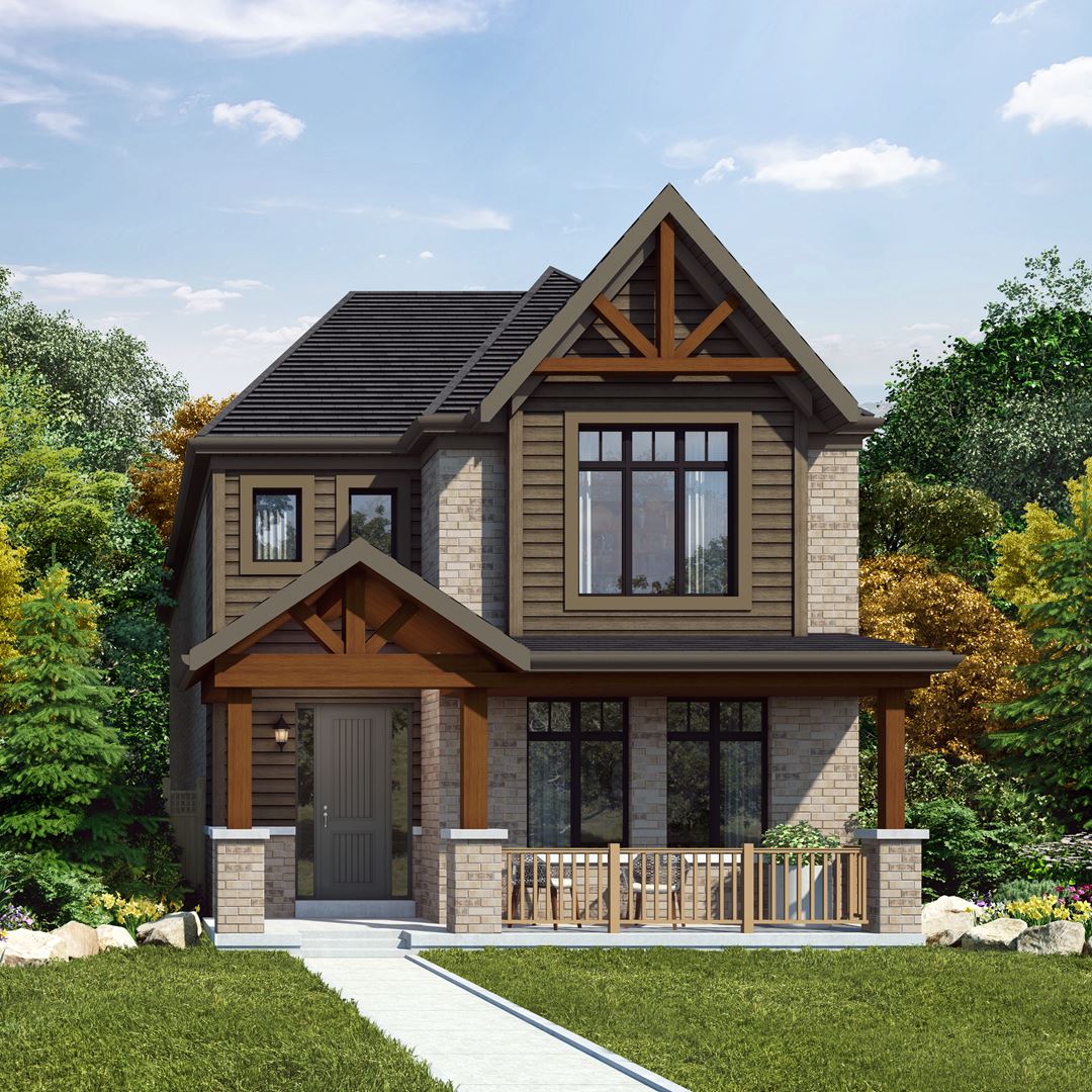 Rendering of Union Village detached home Meadow B.