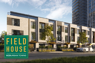 Field House EcoUrban Towns by Daniels Corporation in Toronto